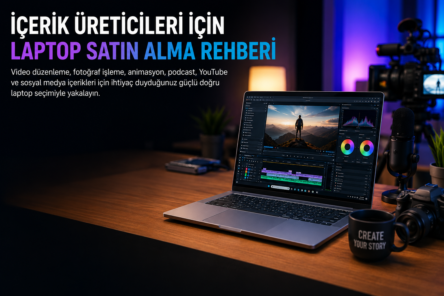 İçerik Üreticileri İçin Laptop Satın Alma Rehberi (2026)