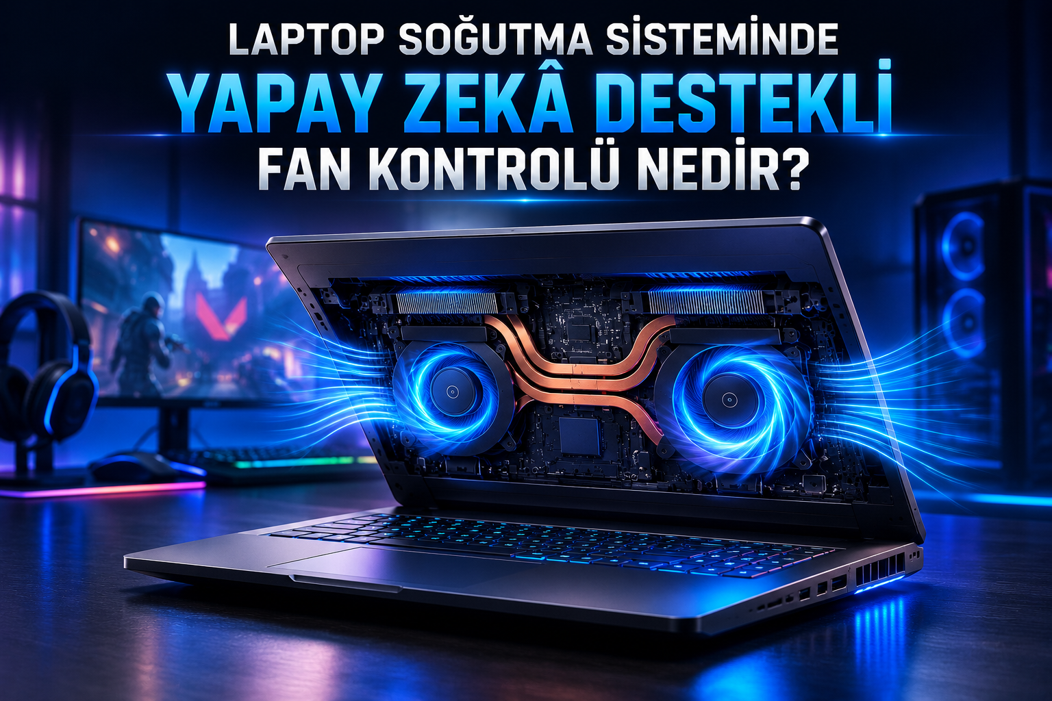 Laptop Soğutma Sisteminde Yapay Zekâ Destekli Fan Kontrolü Nedir?