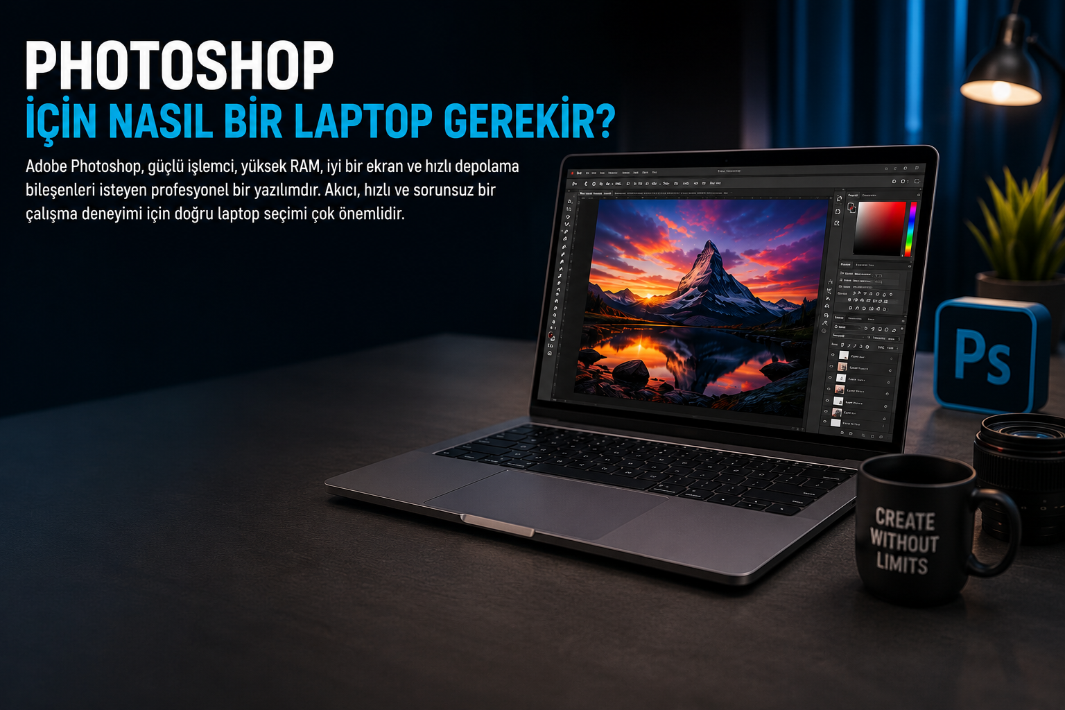 Photoshop İçin Nasıl Bir Laptop Gerekir?