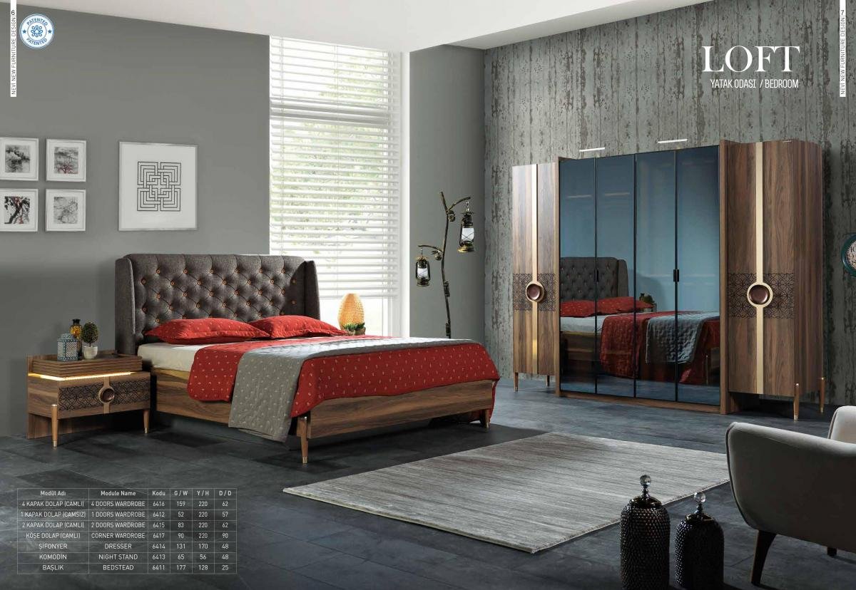 LOFT Yatak Odası Sorunuz + KDV