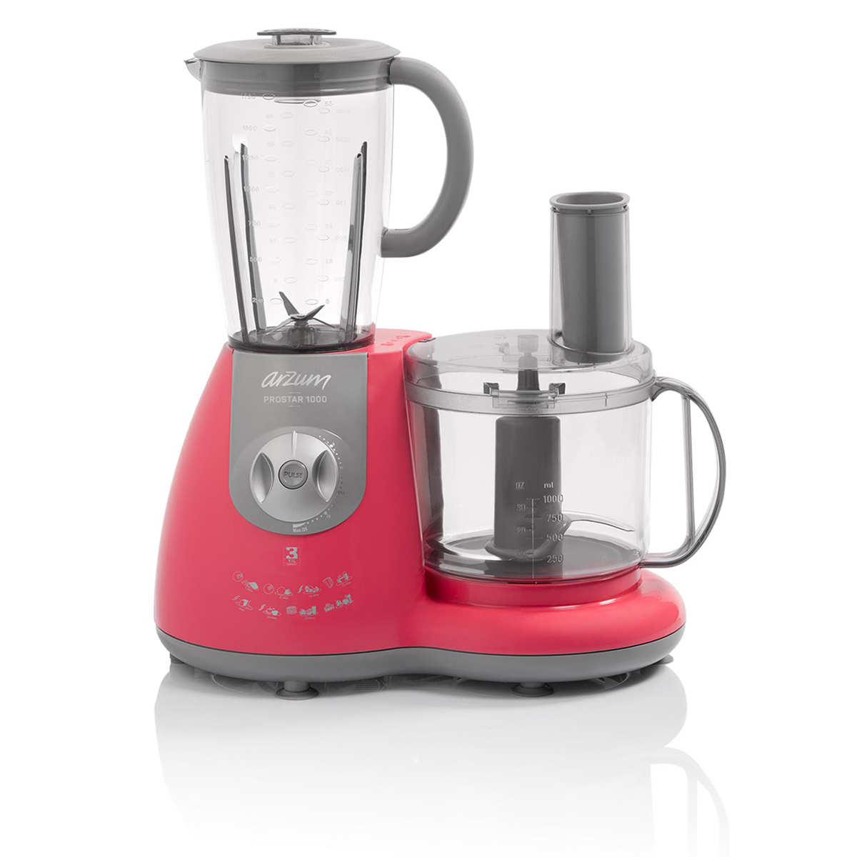 Arzum AR1044 Prostar 1000 Elektronik Mutfak Robotu Mercan 491.44 TL