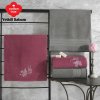 Cotton Box Colorful Hamam Seti Gri-Pembe