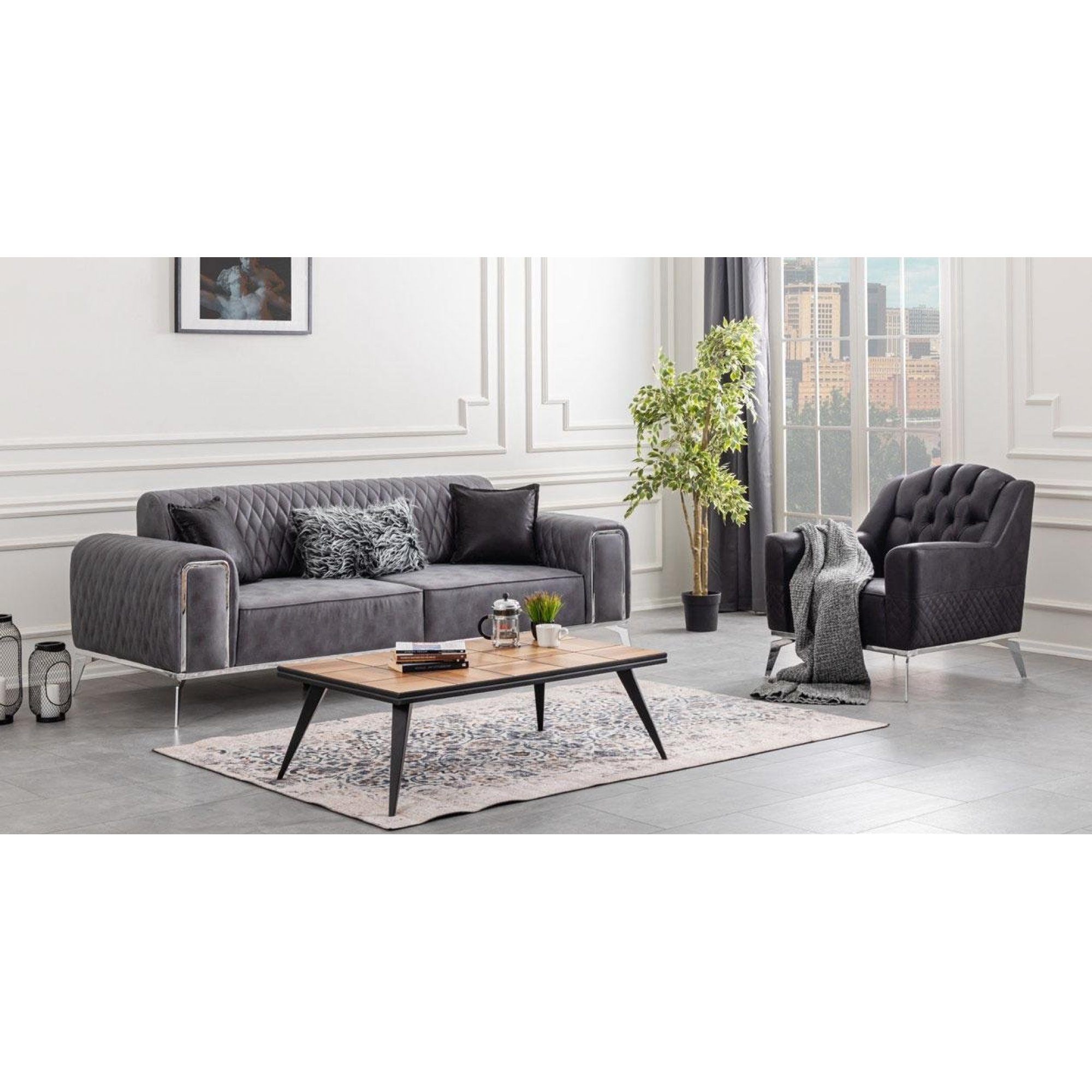 Cardin Alanis Koltuk Takım Sorunuz + KDV Cardin Alanis Koltuk Takım Sorunuz + KDV