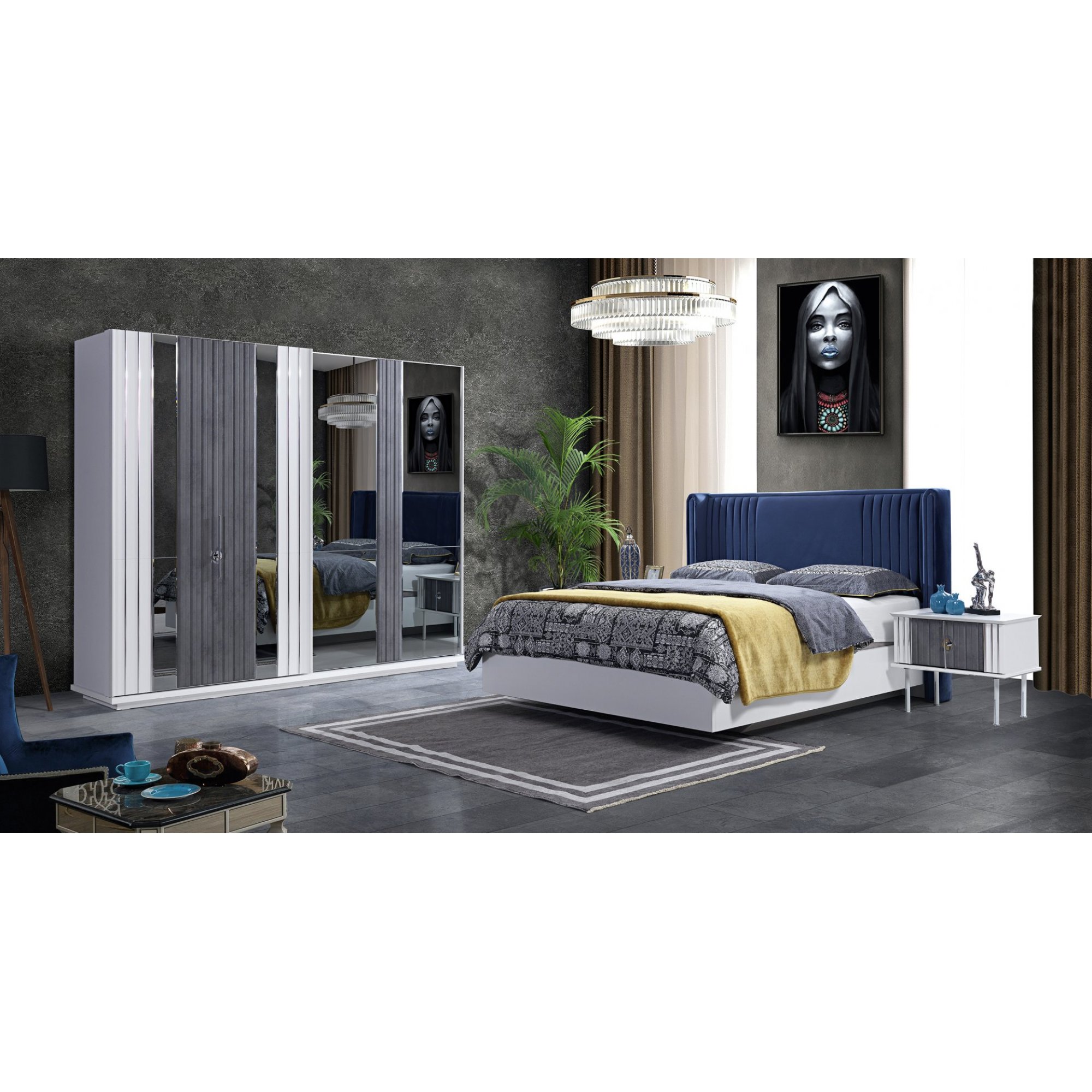 Nevi Mobilya Tokyo Yatak Odası Sorunuz + KDV