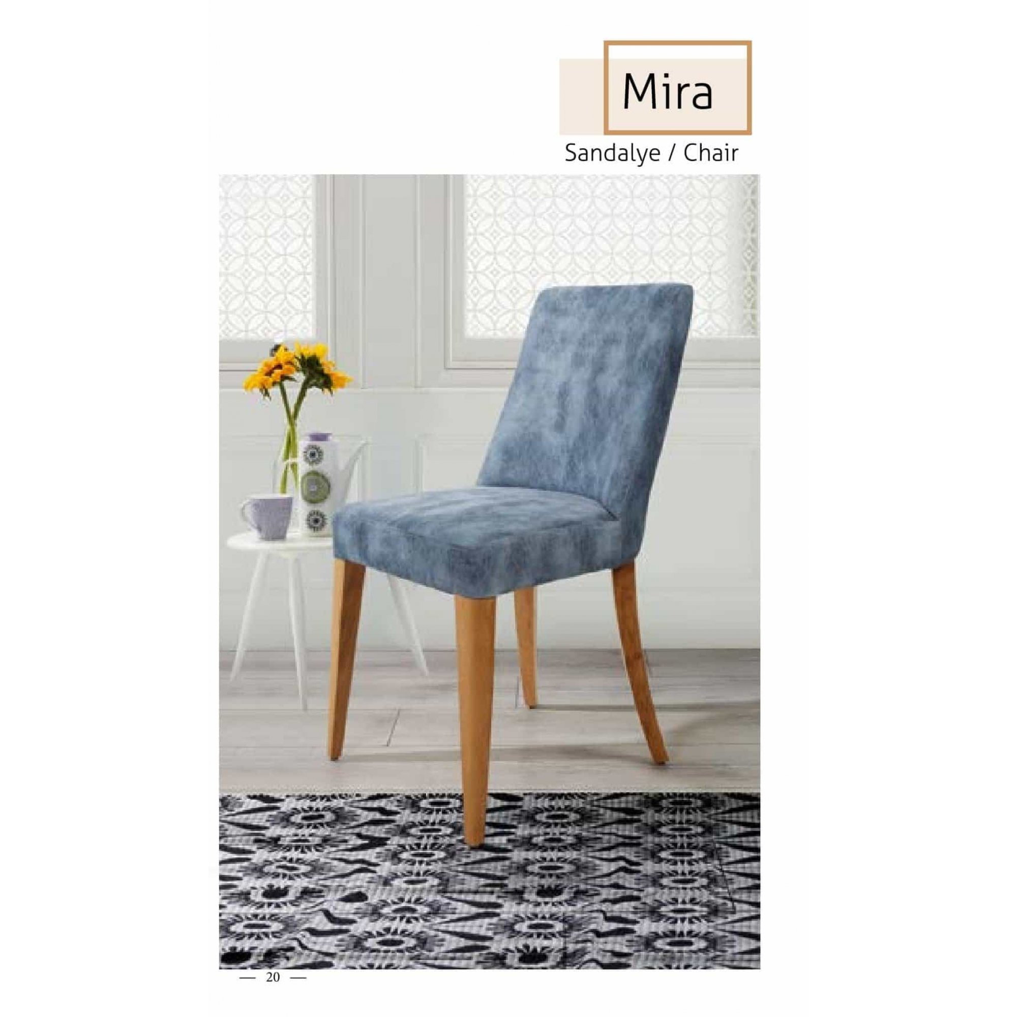 Ak Mobilya Mira Sandalye Sorunuz + KDV