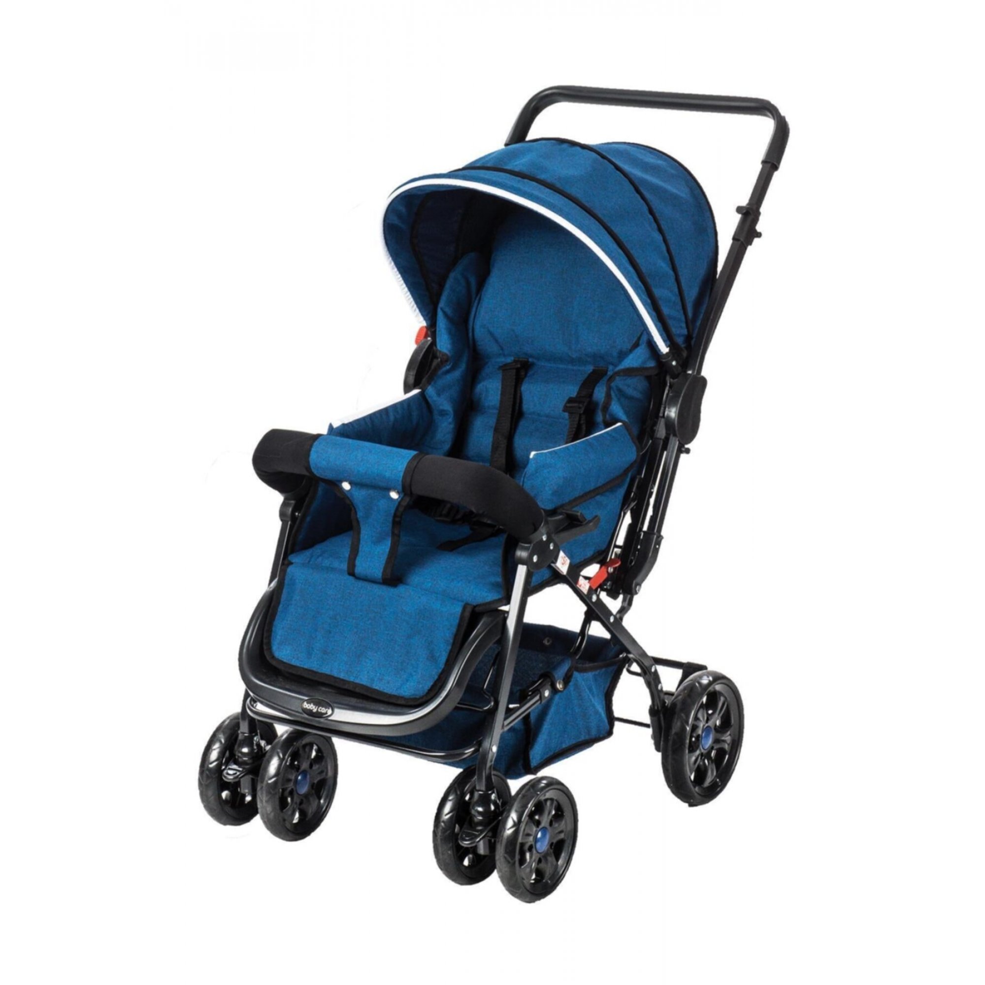 Baby Care BC75 Micra Çift Yönlü Puset Bebek Arabası Mavi