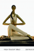 Beyler Yoga Tealight Polyester Dekoratif Biblo 2FND-80215-KRE