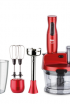 Fakir Mr Chef Quadro 1000W Blender Seti Rouge